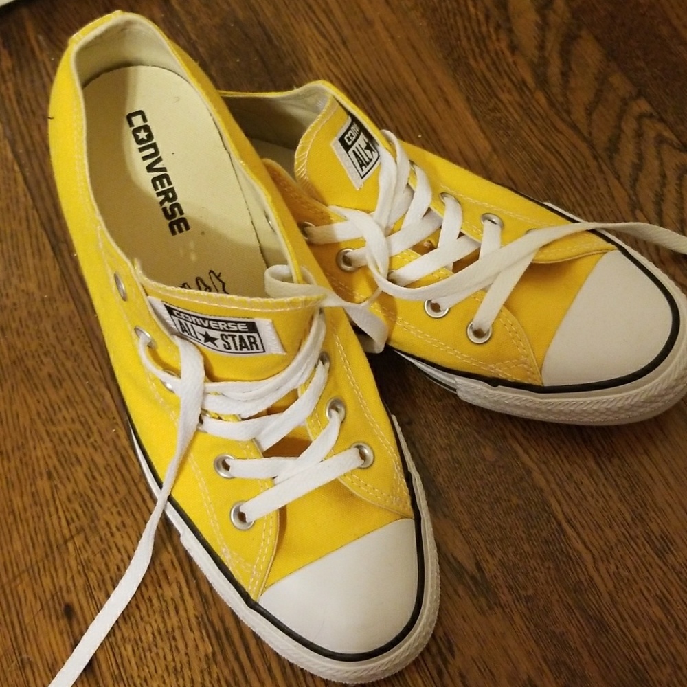 Yellow Converse